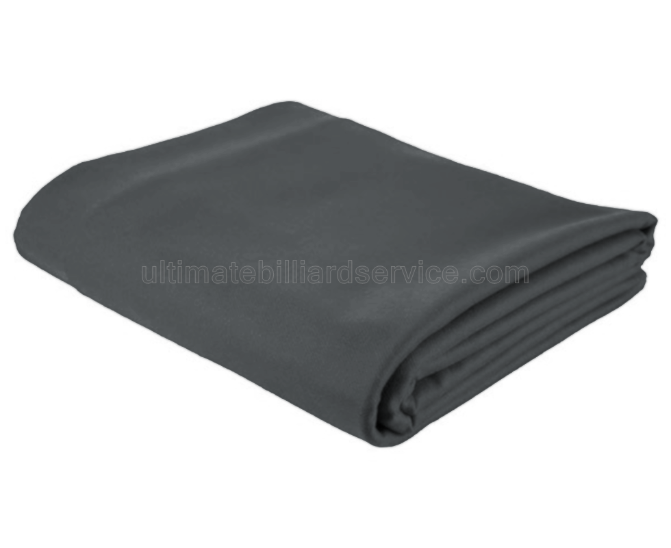 Championship Billiard Fabric Invitational with Teflon 8' Cloth - Charcoal